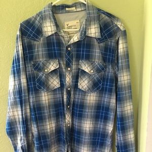 American Eagle Vintage Fit Button-Down Shirt